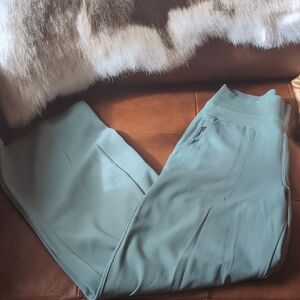 Athleta Wide Leg Pants in Teal